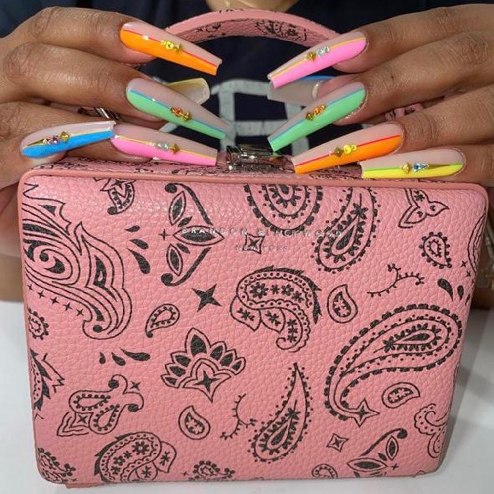 Brandon Blackwood Mini Pink Bandana Kendrick Trunk